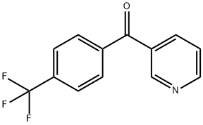 (4-(trifluoroMethyl)phenyl)(pyridin-3-yl)Methanone Struktur