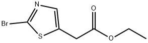 Ethyl 2-(2-broMothiazol-5-yl)acetate Struktur