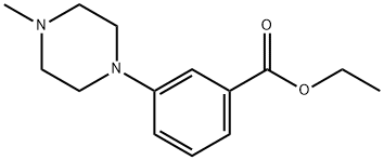 Ethyl 3-(4-Methylpiperazin-1-yl)benzoate Struktur