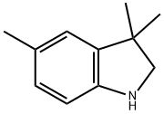 3,3,5-TRIMETHYLINDOLINE Struktur