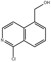 (1-chloroisoquinolin-5-yl)Methanol Struktur