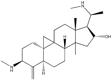 cyclobuxine Struktur