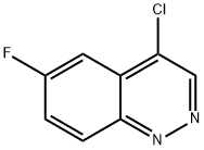 4-Chloro-6-fluorocinnoline Struktur