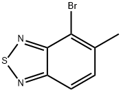 4-broMo-5-Methylbenzo[c][1,2,5]thiadiazole Struktur