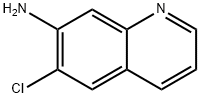 6-Chloro-7-aMinoquinoline Struktur