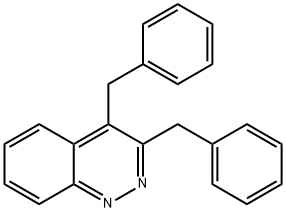 3,4-Dibenzylcinnoline Struktur