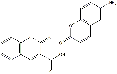 6-AMinocouMarin couMarin-3-carboxylic acid salt Struktur