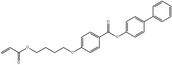 4-[4-[(1-Oxo-2-propenyl)oxy]butoxy]benzoic acid [1,1'-biphenyl]-4-yl ester