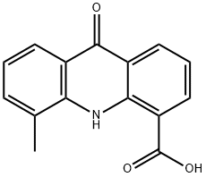 5-Methyl-9-oxo-9,10-dihydroacridine-4-carboxylic acid Struktur