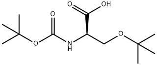 Boc-D-Ser(tBu)-OH Struktur