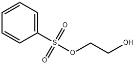 2-hydroxyethyl benzenesulfonate Struktur