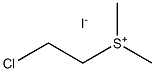 (2-Chloroethyl)diMethylsulfoniuM iodide Struktur