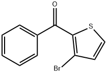 (3-bromothiophen-2-yl)(phenyl)methanone Struktur