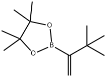 2-(3,3-diMethylbut-1-en-2-yl)-4,4,5,5-tetraMethyl-1,3,2-dioxaborolane Struktur