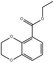 Ethyl 2,3-dihydrobenzo[b][1,4]dioxine-5-carboxylate Struktur