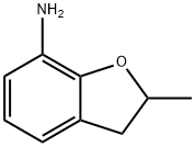 2-Methyl-2,3-dihydrobenzofuran-7-aMine Struktur