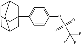 4-(AdaMantan-1-yl)phenyl trifluoroMethanesulfonate Struktur