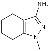 1-Methyl-4,5,6,7-tetrahydro-1H-indazol-3-aMine Struktur