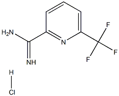 6-(TrifluoroMethyl)picoliniMidaMide hydrochloride Struktur