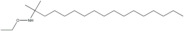 polyoxyethylene(10) stearylamine ether Struktur