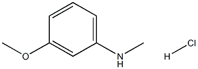 3-Methoxy-N-Methylaniline HCl Struktur