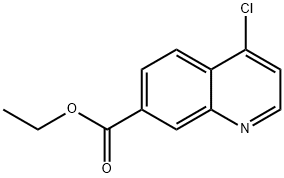 Ethyl 4-chloroquinoline-7-carboxylate Struktur