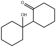 1'-Hydroxy-[1,1'-bi(cyclohexan)]-2-one Struktur