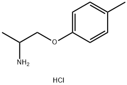 1-(4-Methylphenoxy)-2-propanaMine HCl Struktur