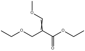 ethyl-2-(ethoxyMethyl)-3-Methoxyacrylate Struktur