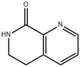 1,7-Naphthyridin-8(5H)-one,6,7-dihydro-(9CI) Struktur