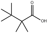 Butanoic acid, 2,2,3,3-tetraMethyl- Struktur