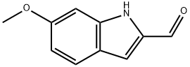 6-Methoxy-1h-indole-2-carbaldehyde Struktur