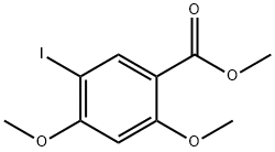 Methyl 5-iodo-2,4-diMethoxybenzoate Struktur