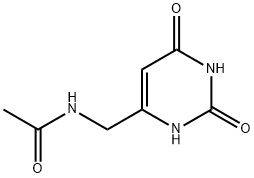 N-((1,2,3,6-tetrahydro-2,6-dioxopyriMidin-4-yl)Methyl)acetaMide Struktur