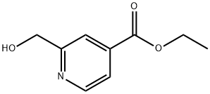 Ethyl 2-(hydroxyMethyl)pyridine-4-carboxylate Struktur