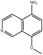 5-Isoquinolinamine,8-methoxy-(9CI) Struktur