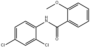 N-(2,4-dichlorophenyl)-2-methoxybenzamide Struktur