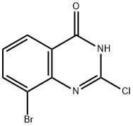 2-Chloro-8-broMoquinazolin-4(3H)-one Struktur