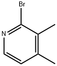 2-broMo-3,4-diMethylpyridine Struktur