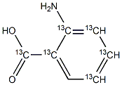 Anthranilic Acid-13C6 Struktur