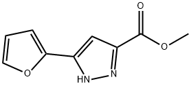 Methyl 5-(furan-2-yl)-1h-pyrazole-3-carboxylate ,97% Struktur