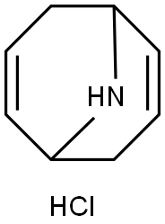 (1R,5R)-9-azabicyclo[3.3.1]nona-2,6-diene hydrochloride Struktur