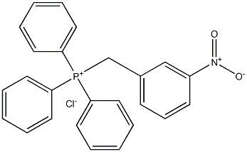 (3-Nitrobenzyl)triphenylphosphoniuM chloride Struktur