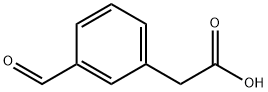 (3-ForMyl-phenyl)-acetic acid Struktur