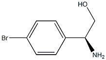 (S)-b-AMino-4-broMo-benzeneethanol Struktur