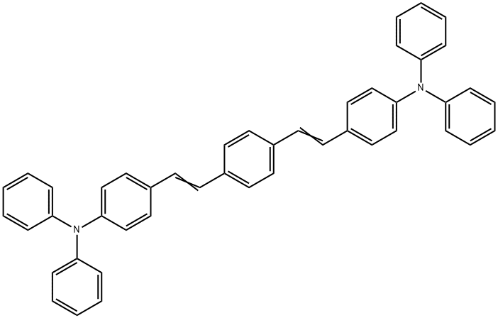 DSA-Ph1, 4-di-[4-(N,N-diphenyl)aMino]styryl-benzene Struktur