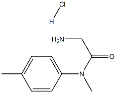 Glycinexylidide Hydrochloride 結(jié)構(gòu)式