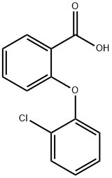 2-(2-chlorophenoxy)benzoic acid Struktur