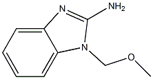 1H-Benzimidazol-2-amine,1-(methoxymethyl)-(9CI) Struktur