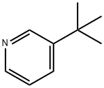 3-(tert-Butyl)pyridine Struktur